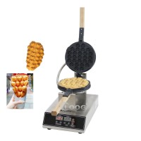 Snack Equipment Heart Shape Bubble Waffle Machine Manufacturer 110V 220V Digital Electric Egg Waffle Maker For Restaurant