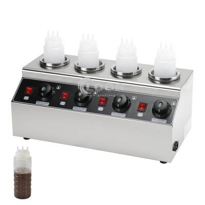 CE Certificate Commercial Use Bottle Sauce Warmer Filling Machine Other Snack Machine Electric Cheese Sauce Bottle Warmer