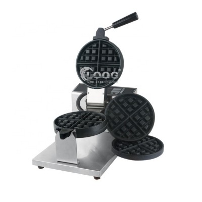 Cooking Appliances Changeable Pan Waffle Making Machine 220V Digital Belgian Commercial Waffle Maker Price