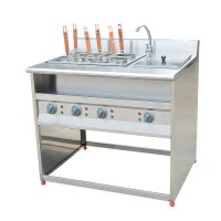 Commercial Kitchen Equipment Manufacturers Electric Pasta Boiler Machine with Bain Marie