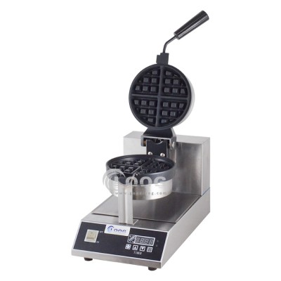 Commercial Electrical Rotating Round Shaped Mini Waffle Maker for Sale