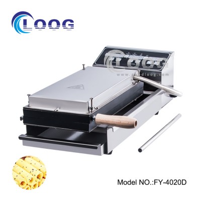 Wholesale Food Processing Machine Electric Belgian Waffle Baker Wafer Stick Maker Egg Roll Making Machine