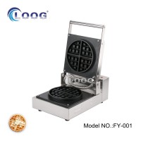 Newest Food Baking Equipment Kitchen Automatic Belgian Waffle Cake Maker Nonctick Commercial Waffle Making Machine