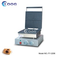 Commercial Mini Waffle Maker Professional Stainless Steel Waffle Machine Factory 220V Electric Square Waffle Making Machine